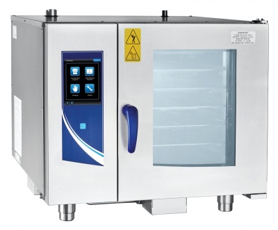 Бойлерный программируемый пароконвектомат Abat ПКА 6-1/1ПП2 с парогенератором